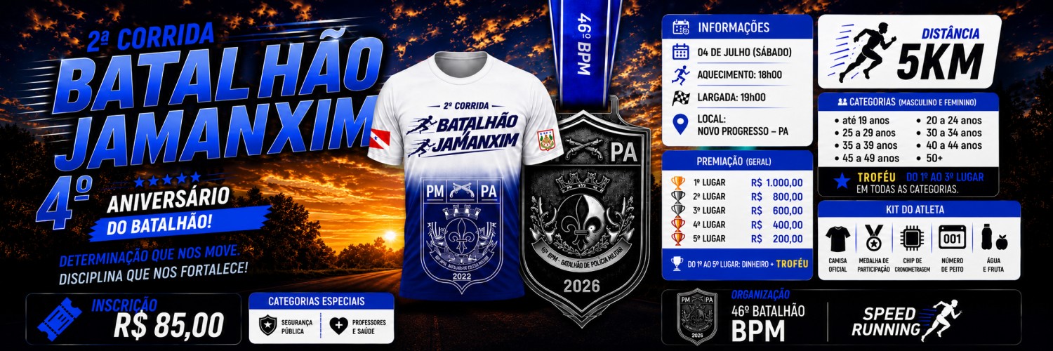 2ª CORRIDA BATALHÃO JAMANXIM