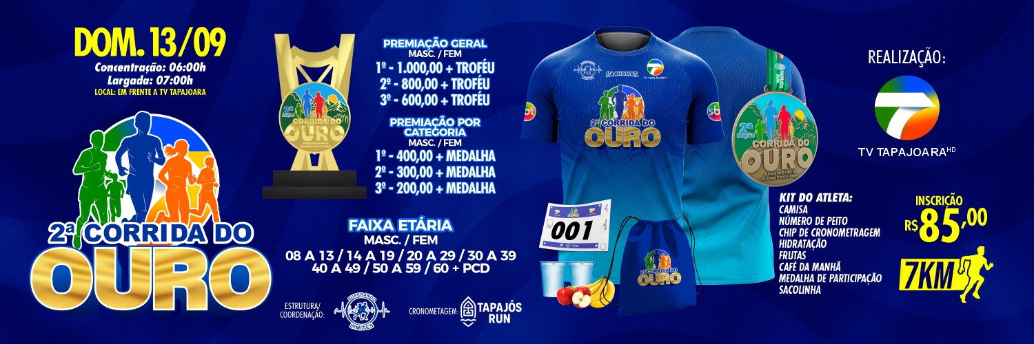 2ª CORRIDA DO OURO - 38 ANOS