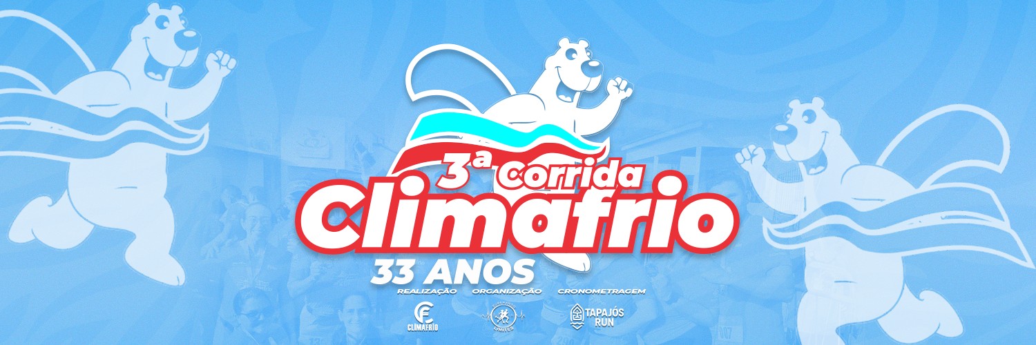 3º CORRIDA CLIMAFRIO - 33 ANOS