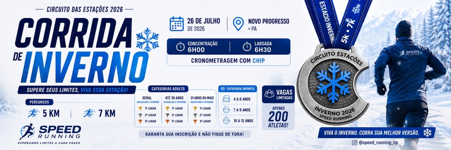 CIRCUITO DAS ESTAÇÕES – ETAPA INVERNO 2026