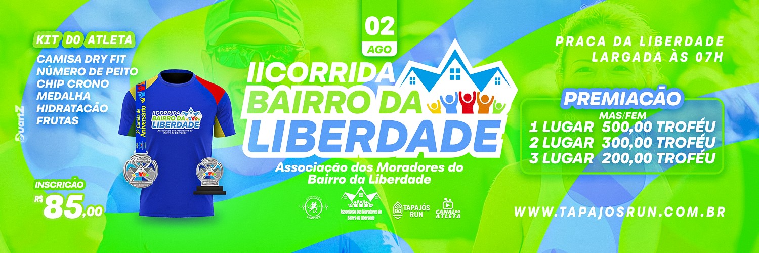 2ª CORRIDA DO BAIRRO DA LIBERDADE